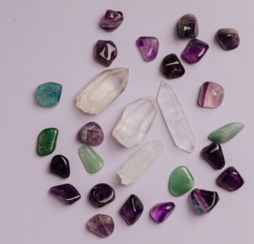 Verschiedene Edelsteine