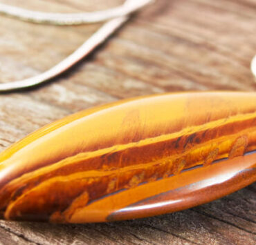 Der Edelstein Tigerauge