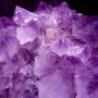 Edelstein Amethyst im Close Up